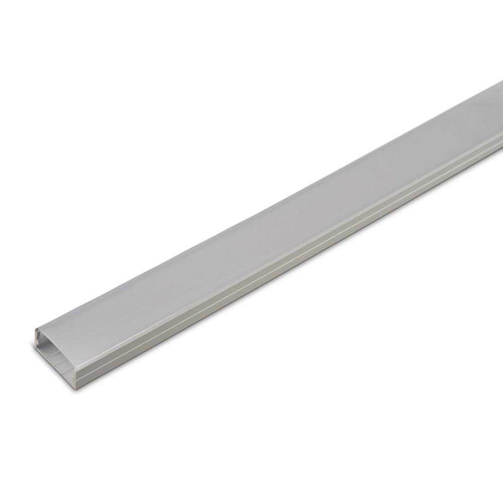 LED-strip profiel 2,5m opbouw breed compleet voor accentverlichting
