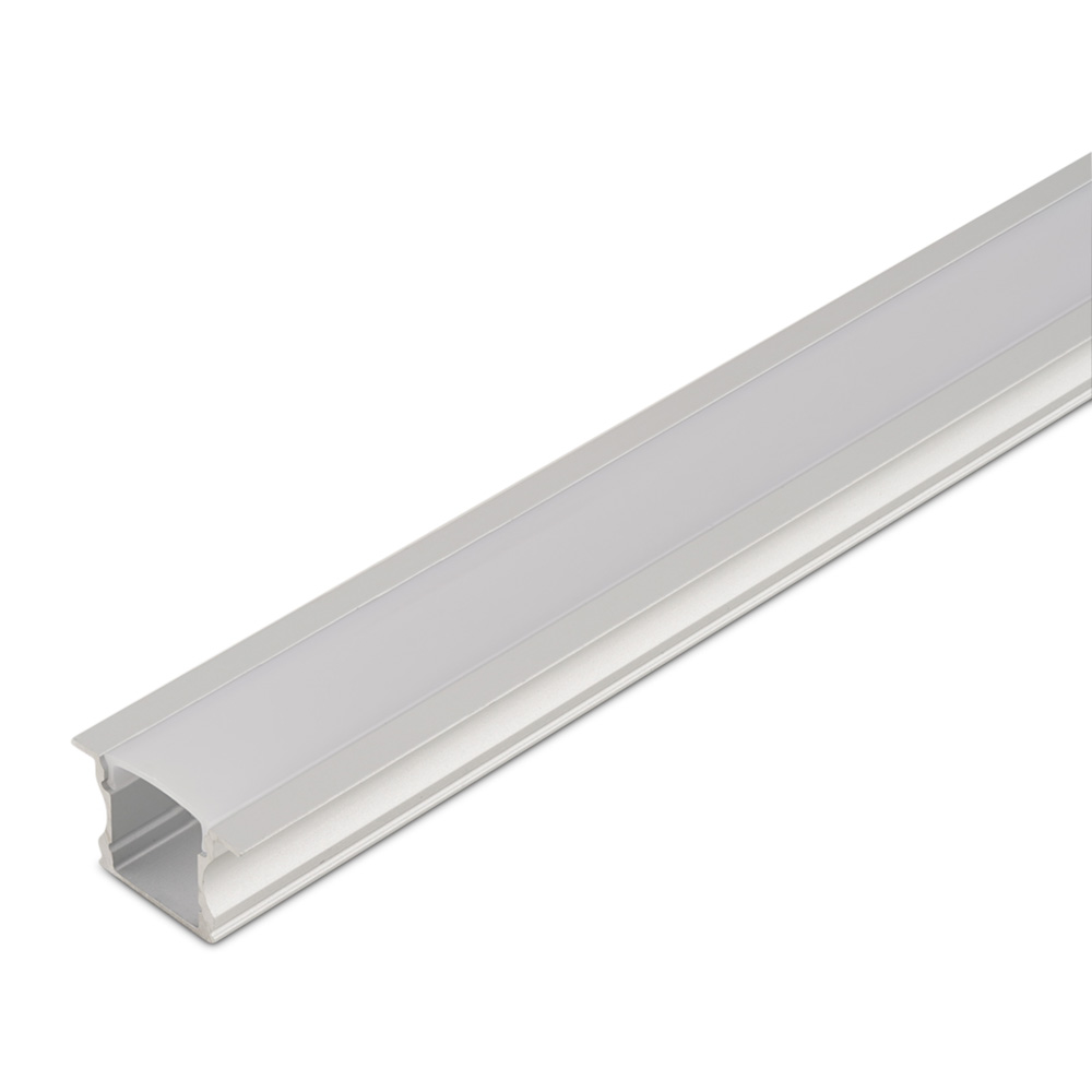 LED-strip profiel 2,5m inbouw hoog compleet voor accentverlichting