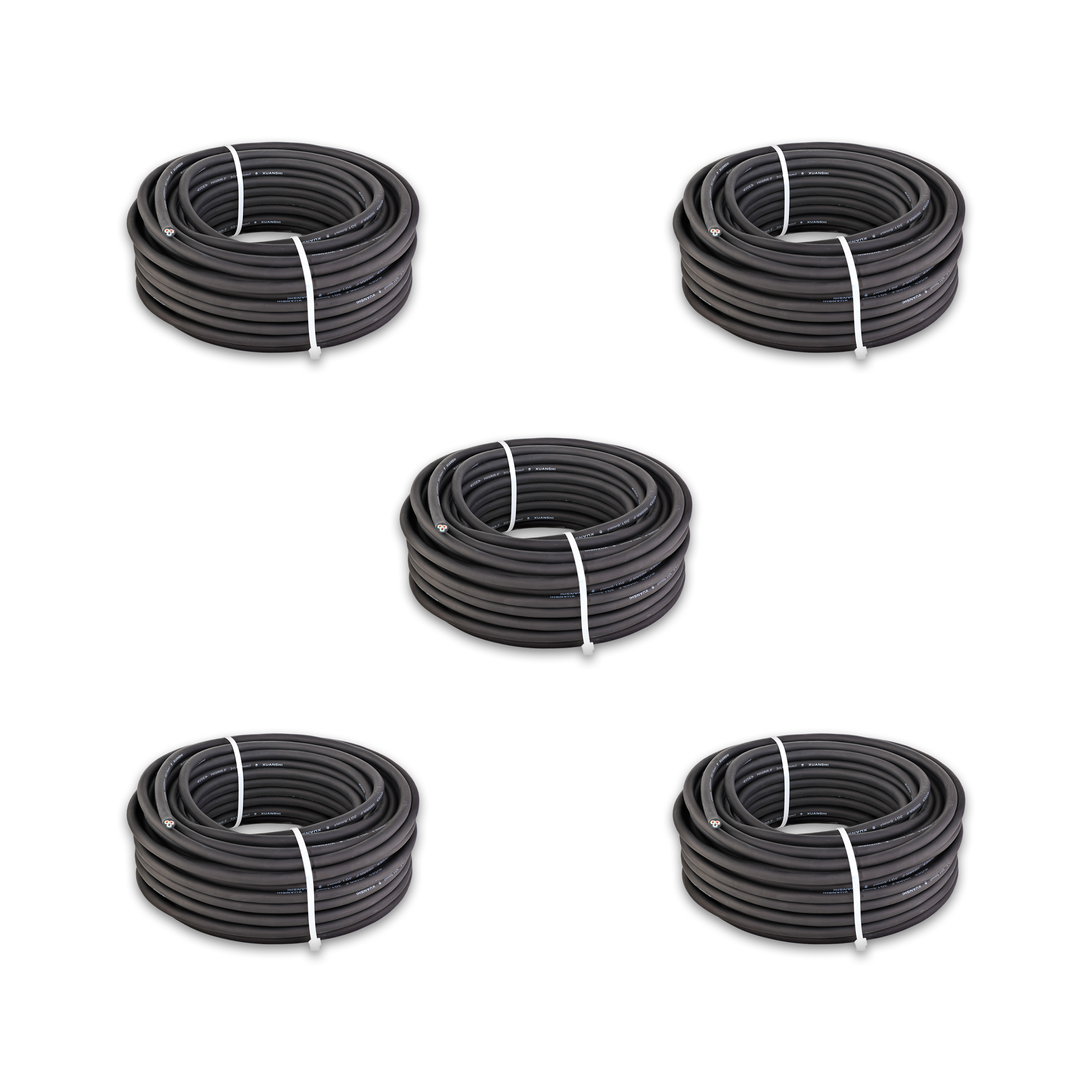 25 m rol installatiekabel Neopreen 3x1.50mm2 voor LED-verlichting